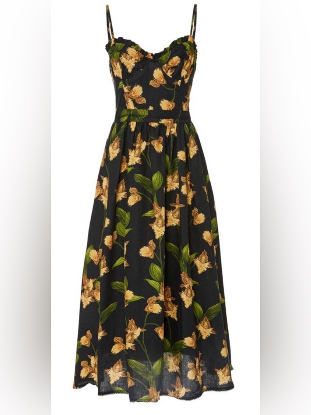 Beautiful, lined, Linen dress by Agua Benita!